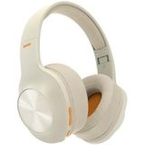 Hama Bluetooth hoofdtelefoon, over-ear headset (draadloze headset met 38 uur accu, opvouwbare oortelefoon met basversterking, geïntegreerde microfoon, draadloze headset) beige
