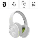 Hama Bluetooth hoofdtelefoon, over-ear headset (draadloze headset met 38 uur batterij, opvouwbare oordopjes met basversterking, geïntegreerde microfoon, draadloze headset) wit