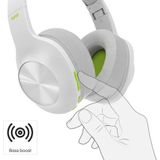 Hama Spirit Calypso Headset Draadloos Hoofdband Oproepen/muziek Bluetooth Grijs, Wit