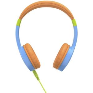 Kids Guard On-Ear Kinder-Kopfhörer blau/orange - Hama