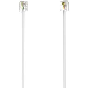 Hama Modulaire Kabel Rj-11 6p4c 10 M Wit (201135)