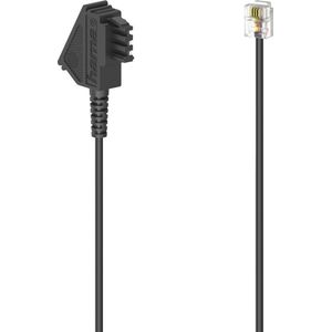 Hama 201147 Telefonkabel, TAE-F-Stecker 6m