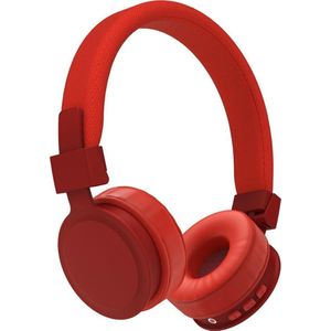 Hama Bluetooth Koptelefoon - Draadloze Headset met Microfoon - 8 uur Gesprekstijd - Opvouwbaar - Rood