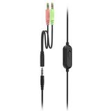 Hama Headset Met Microfoon - Bekabelde Over-Ear PC-Hoofdtelefoon Met 3,5 mm Jack-Aansluiting, Aux, Stereo, Microfoonarm en Nekband, 2 m Audiokabel - Zwart