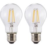 Xavax - Gloeilamp - E27 - 6.50 W - 806 lm - 2 x E - Warmwit