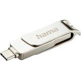 Hama C-Rotate Pro USB flash drive 32 GB USB Type-A / USB Type-C 3.2 Gen 1 (3.1 Gen 1) Zilver