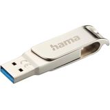 Hama C-Rotate Pro USB flash drive 32 GB USB Type-A / USB Type-C 3.2 Gen 1 (3.1 Gen 1) Zilver