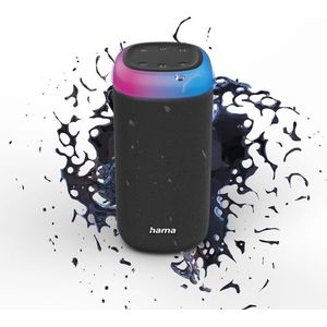Hama - Shine 2.0 - Bluetooth Speaker - Zwart - 30 Watt - Xtra-Bass
