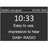 Hama Digital Radio, DR1000 FM/DAB/DAB+, zwart