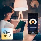 Hama - Wifi-Led-Inbouwspot - Wit - Smart Home - Draaibaar