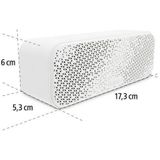 Hama PowerBrick 2.0 Draadloze stereoluidspreker Wit 8 W