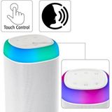 Hama Shine 2.0 Bluetooth-luidspreker, AUX, handsfree-functie, beschermd tegen waterprojecties, draagbaar, wit