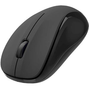 Hama | ptico draadloze muis (stille muis, USB-ontvanger, 1200 dpi, 3 knoppen met scrollwiel, 2 micro-AAA-batterijen) zwart