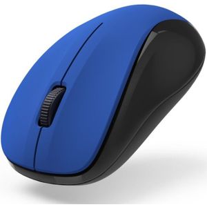 Hama Optische draadloze muis (Bluetooth-muis, beide zijden, stille toetsen, duurzame batterij) kleur blauw