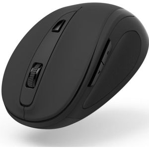 Hama Ergonomische draadloze muis (6 toetsen, 2,4 GHz, 800/1200/1600 dpi, draadloze optische muis, ergonomische muis, computermuis, voor laptop/pc/laptop, rechtshandig,