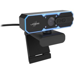 URage Streaming-webcam REC 900 FHD Met Spy Protection Zwart