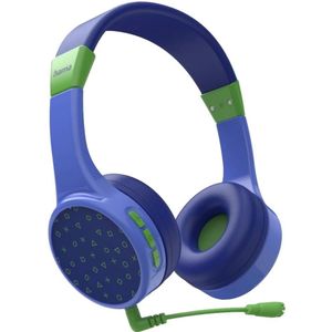 Hama Bluetooth® Kinderhoofdtelefoon - On-Ear, Volumeregeling, Blauw, Kindvriendelijk
