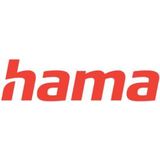 Hama 223105-8-voudig geaarde stopcontact, geaarde stekker, 1,5 meter kabel, aluminium/zwart, met schakelaar, wandmontage