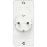 Hama - Stopcontactadapter - 3-voudig - Wit - Meervoudige Stekkerdoos