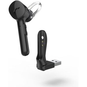 Hama MyVoice1300 Headset Draadloos oorhaak, In-ear Oproepen/muziek Bluetooth Zwart