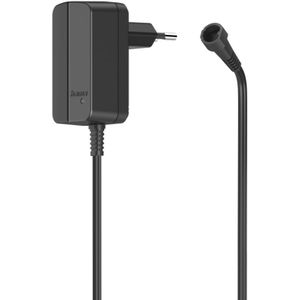 Hama Universele voeding instelbaar 12V (lader regelbaar, AC adapter 300mA, 3,6W, max. 12V, incl. 7 stekkers USB & DC, schakelvoeding voor luidsprekers, tablet en meer huishoudelijke elektronica)