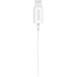 Hama Glow Earbuds met Microfoon - Wit