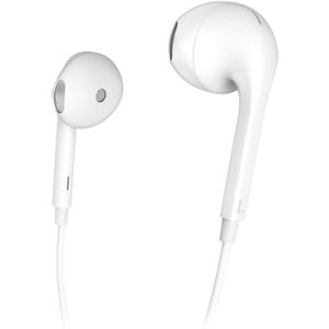 Hama Glow Earbuds met Microfoon - Wit