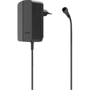 Hama Universele voeding instelbaar 12V (lader regelbaar, AC adapter 1500mA, 18W, max. 12V, incl. 7 stekkers USB & DC, schakelende voeding voor luidsprekers, tablet en meer huishoudelijke elektronica)