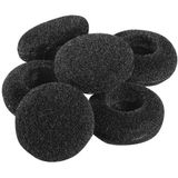 Hama Oorschuimstofbekledingen Ø 19 mm 6 Stuks Zwart