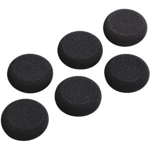 Hama Oorschuimstofbekledingen Ø 45 mm 6 Stuks Zwart