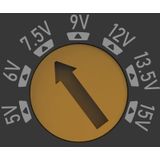 Hama - Universele Netadapter - Instelbaar - 3000mA - 36W - 15V