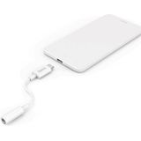 Hama USB C-adapter naar 3,5 mm jackstekker (audio-adapter, AUX-adapter, USB-C naar hoofdtelefoonaansluiting, aansluiting, jackstekker voor Samsung, Huawei, iPad) wit