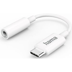 Hama Usb-c / 3.5 Mm Jack-adapter Wit (00201524)