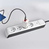Hama - Premium Stekkerdoos - Wit - 4 Stopcontacten - 1,5 Meter Kabellengte