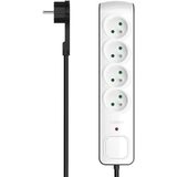 Hama - Premium Stekkerdoos - Wit - 4 Stopcontacten - 1,5 Meter Kabellengte