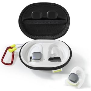 Hama Bluetooth®-hoofdtelefoon Spirit Athletics, True Wireless, oorhaak, wit/geel