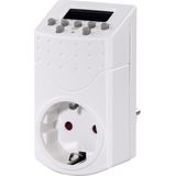 Hama - Digitale Week-Tijdschakelklok - Wit - Voor Automatisch In- en Uitschakelen