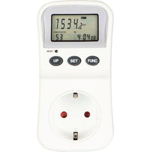 Hama Energiekostenmeter met lcd-display, digitale elektriciteitsmeter voor het stopcontact
