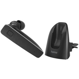 Hama MyVoice2100 Headset Draadloos oorhaak Oproepen/muziek Bluetooth Oplaadhouder Zwart