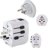 Hama - Wereldreisadapter - Universeel - Licht - USB