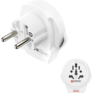 Hama - Reisadapter - USB - Voor 2- En 3-polige Apparaten - Geschikt Voor Europa