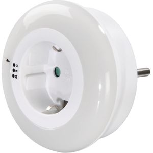 Hama Circle Colour led-nachtlampje met geïntegreerd stopcontact, lichtsensor, 3 kleuren
