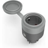 Hama Wi-Fi Stopcontact voor Buiten - 10A - 2300W - Grijs