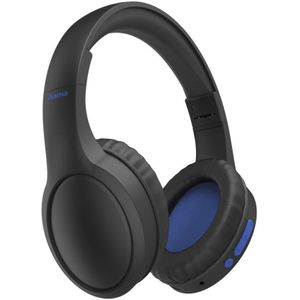 Hama 00184160 hoofdtelefoon/headset Bedraad en draadloos Hoofdband Oproepen/muziek USB Type-C Bluetooth Zwart, Blauw