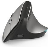 Hama - EMW-700 - Ergonomische Verticale Muis - Antraciet - Oplaadbaar - Multi Device