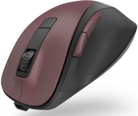 Hama - MW-500 - Optische Draadloze Muis - Bordeaux - Accu - 6 Knoppen