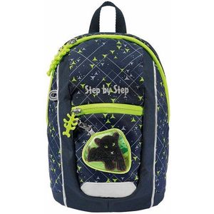 Step by Step Rugzak Kiga Mini Backpack 6L Little Wild Cat Donkergrijs