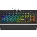 Hama Exodus 900 Mechanical toetsenbord Gamen USB QWERTZ Duits Antraciet, Zwart