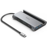 Hama - Connect2Mobile V2 - USB-C-hub - Zwart - Multiport met 7 Poorten