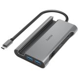 Hama - Connect2Mobile V2 - USB-C-hub - Zwart - Multiport met 7 Poorten